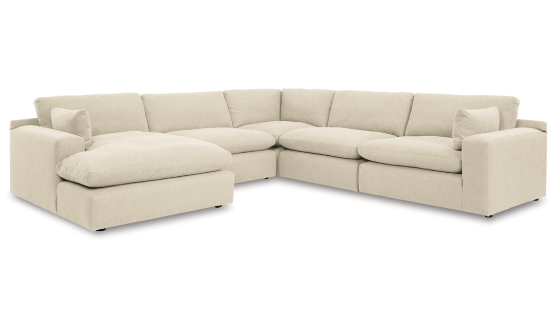 Ashley Elyza L-Shaped Sectional Sofa with Chaise