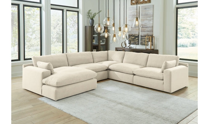 Ashley Elyza L-Shaped Sectional Sofa with Chaise