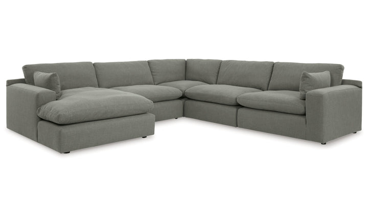 Ashley Elyza L-Shaped Sectional Sofa with Chaise