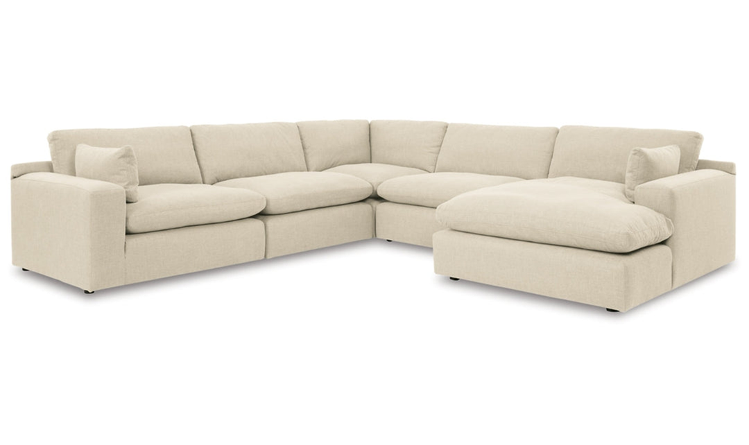 Ashley Elyza L-Shaped Sectional Sofa with Chaise