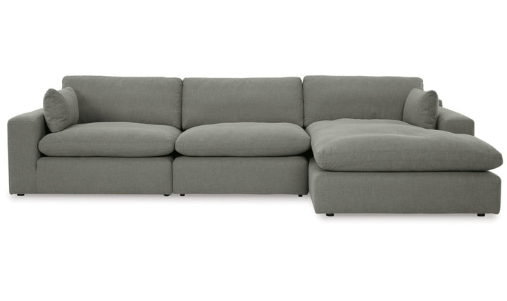 Ashley Elyza L-Shaped Sectional Sofa with Chaise