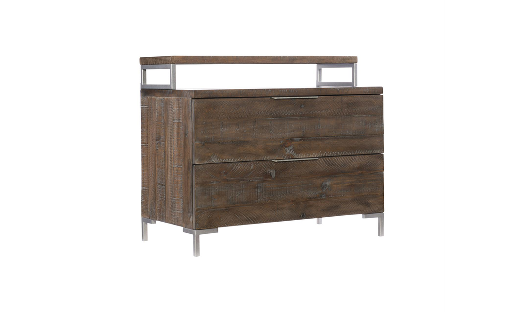 Bernhardt Haines Nightstand In Sable Brown