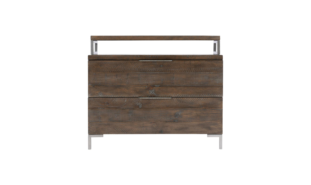 Bernhardt Haines Nightstand In Sable Brown