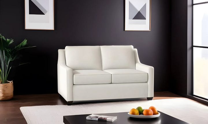 Heroes leather Loveseat- jennifer furniture