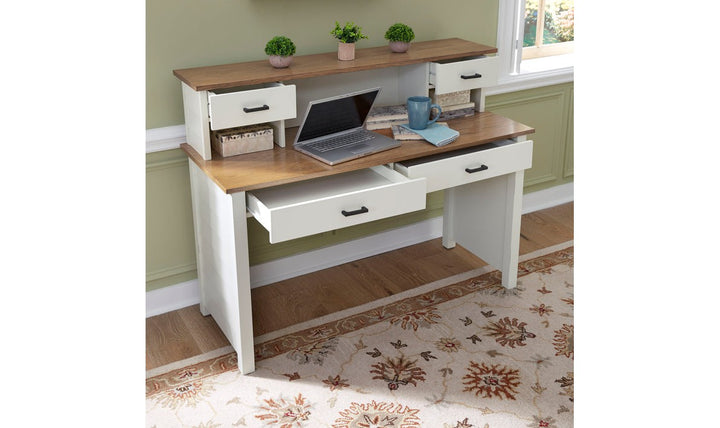 District Desk with Hutch by homestyles