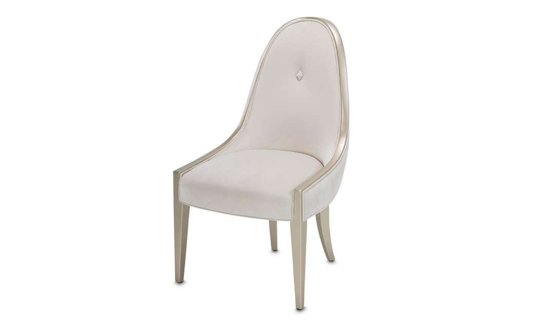 AICO London Place Fabric Upholstered Dining Side Chair