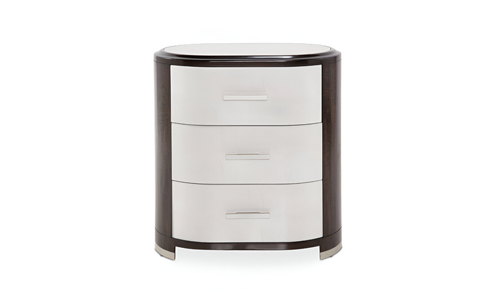 AICO Paris Chic Nightstand - Jennifer Furniture