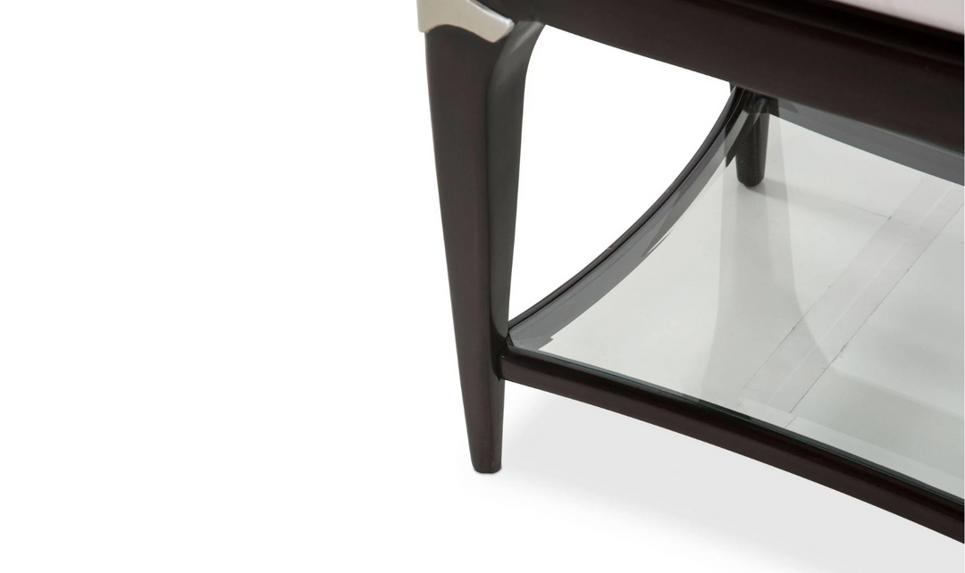 AICO Paris Chic Rectangular End Table