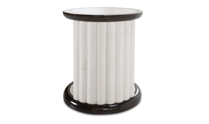 AICO Paris Chic Round End Table