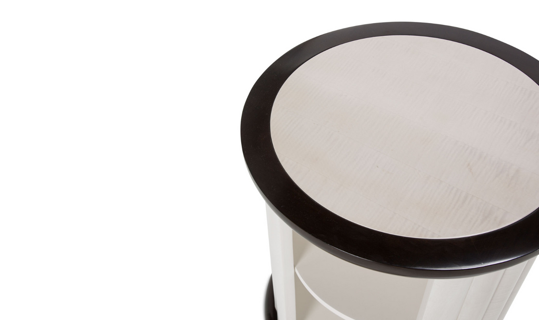 AICO Paris Chic Round End Table