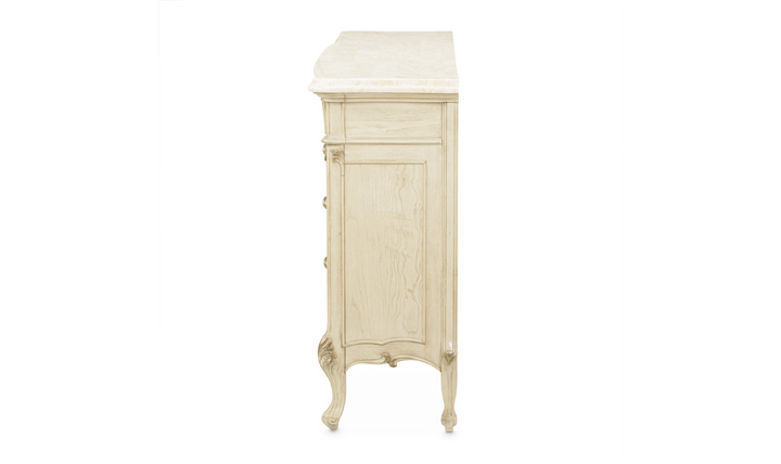 AICO Platine de Royale Sideboard with 6 Drawer in Champagne