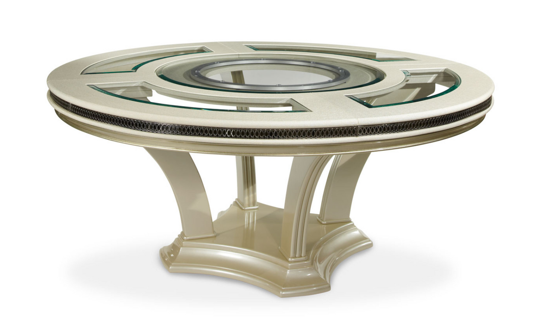 AICO Swank Round Dining Table