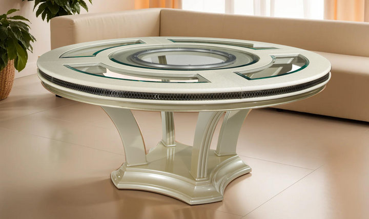 AICO Swank Round Dining Table