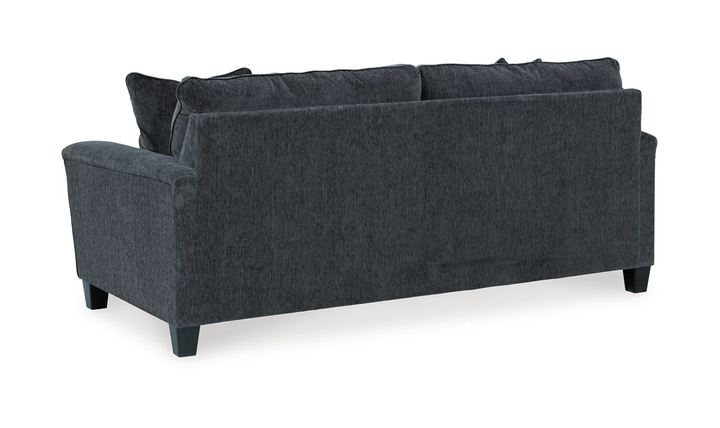 Abinger 2-Seater Polyester Sofa with Faux Wood Leg Finish