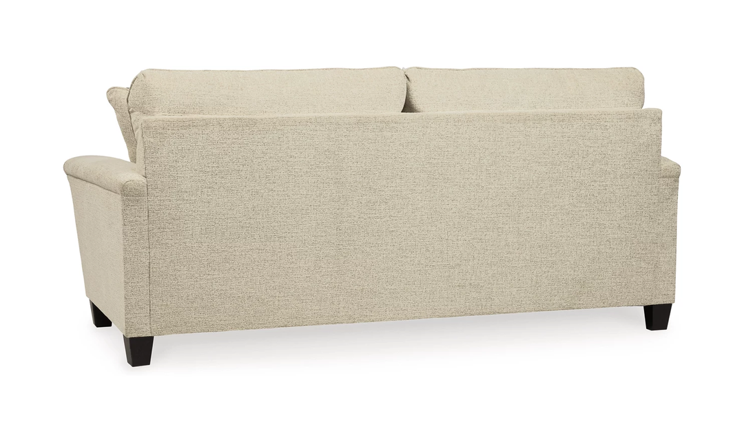 Abinger 2-Seater Polyester Sofa with Faux Wood Leg Finish