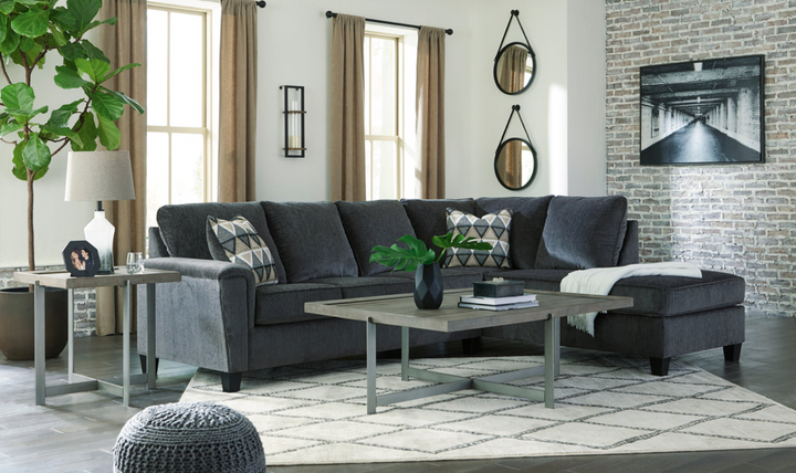 Abinger Stationary L-Shaped Fabric Sectional-jennifer furniture