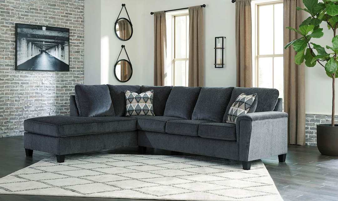 Abinger Stationary L-Shaped Fabric Sectional-jennifer furniture