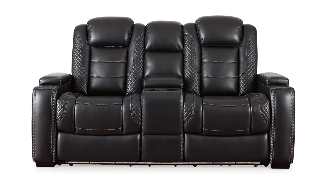 Ashley  Adonia Power Reclining Sofa with Adjustable Headrest