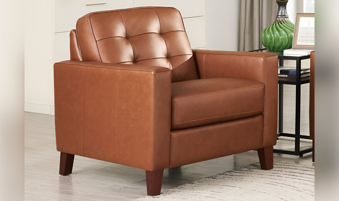 Aiden Leather Living Room Set