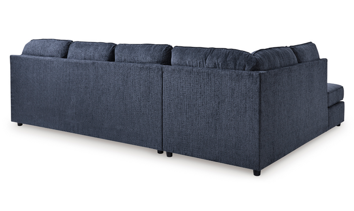 Albar Place U-Shape 2-Piece Sectional in Cobalt