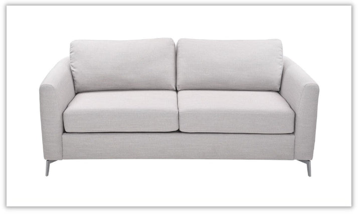 ESF Furniture Alexia 2-Seater Gray Fabric Sleeper Sofa