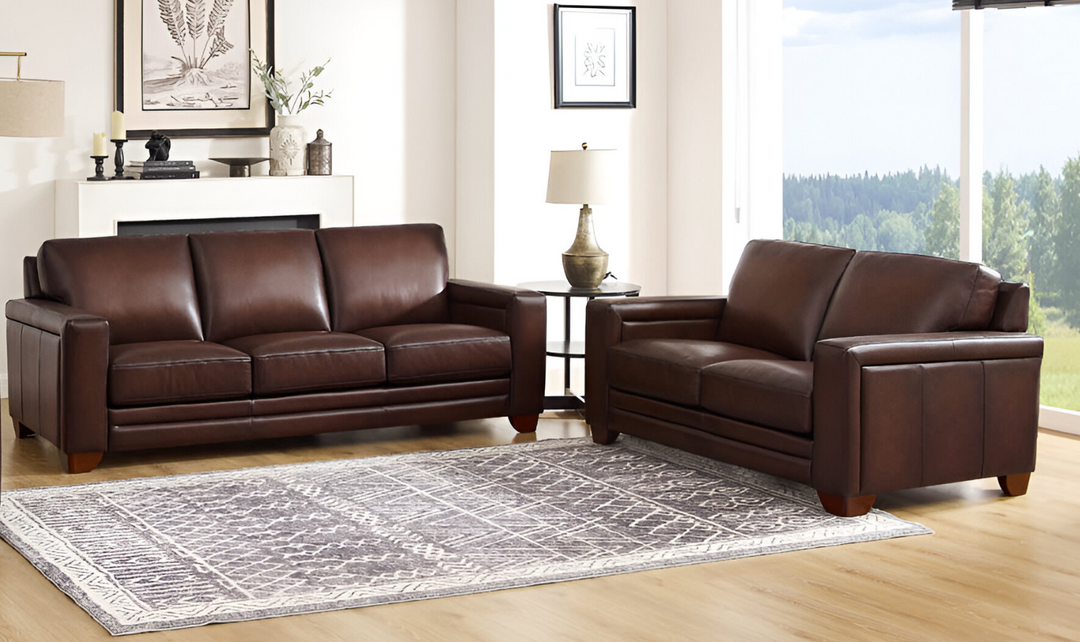 Alice Leather Living Room Set