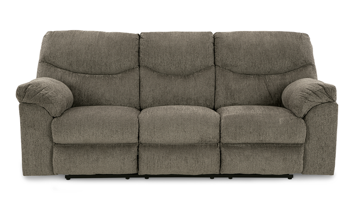 Ashley Alphons 3-Seater Pull-Tab Fabric Reclining Motion Sofa