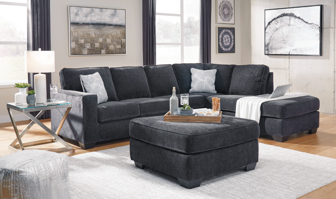 Altari Sectional Sleeper with Chaise-Jennifer Furniture