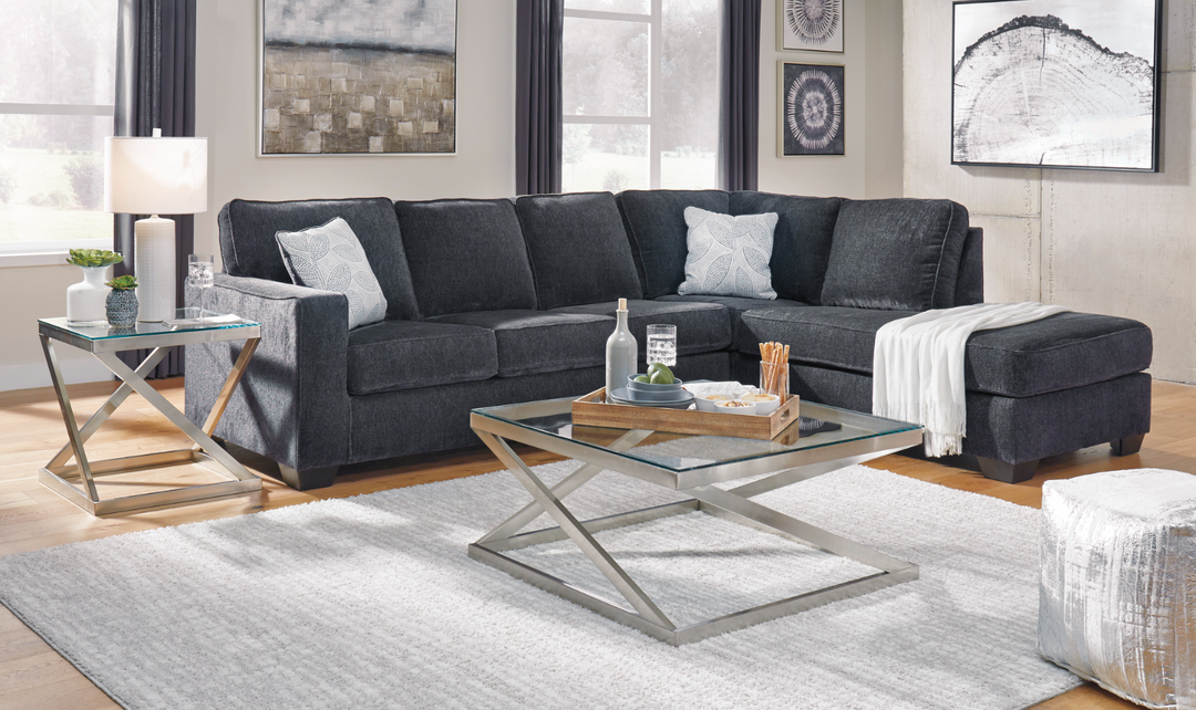 Altari Sectional Sleeper with Chaise-Jennifer Furniture