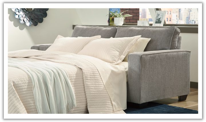 Altari Sleeper Sofa Bed With High-Resiliency Foam Cushions-Jennifer Furniture