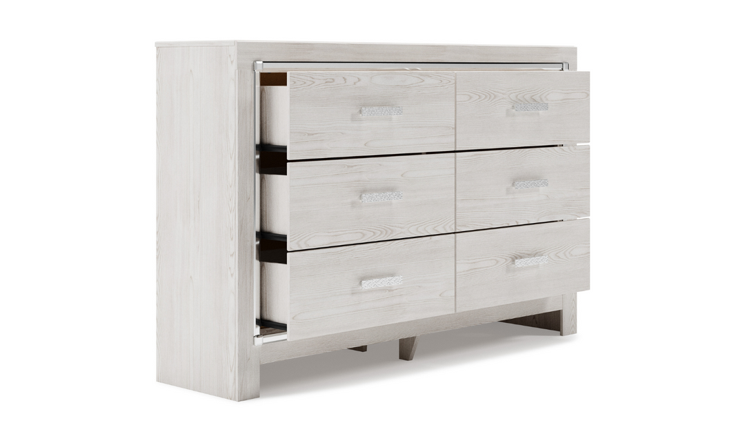 Ashley  Altyra 6-Drawers Dresser in White