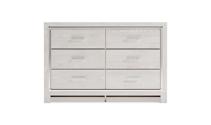 Ashley  Altyra 6-Drawers Dresser in White