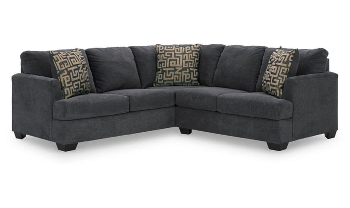 Ambrielle L-Shape Sectional Sofa With Polyester Upholstery