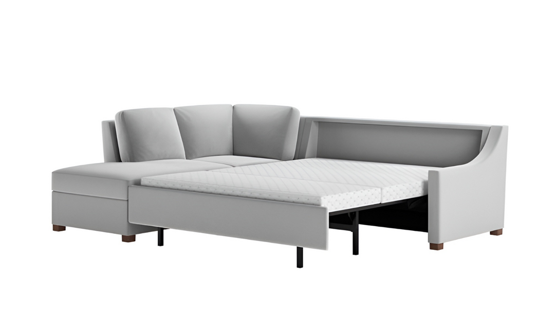 American Leather Perry L-Shape Sectional Sleeper