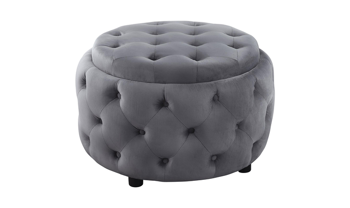 Angelina Storage Ottoman-Jennifer Furniture