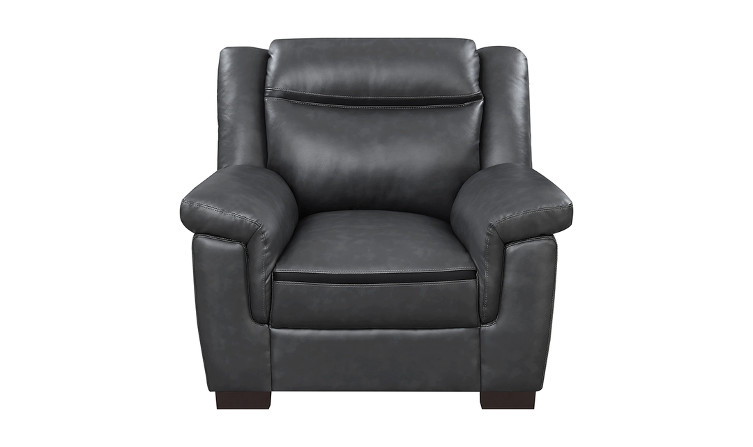 Arabella Leather Chair-Jennifer Furniture