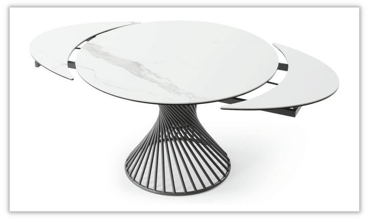 ESF Italia Ariella Round Ceramic Dining Table