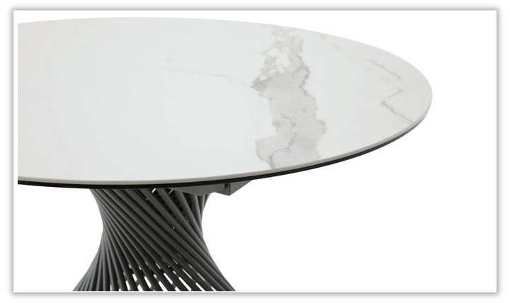 ESF Italia Ariella Round Ceramic Dining Table