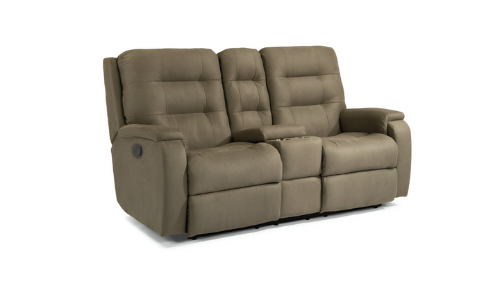 Arlo Fabric Power Reclining Living Room Set With Power Headrests