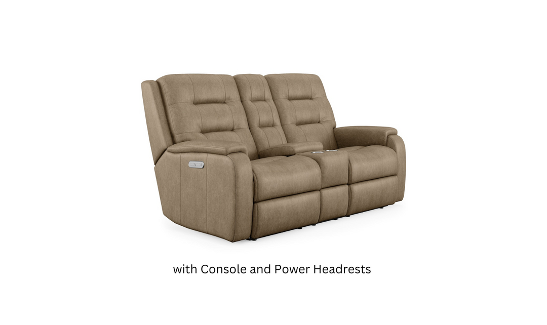 Arlo Power Reclining Loveseat with Power Headrests-jenniferfurniture