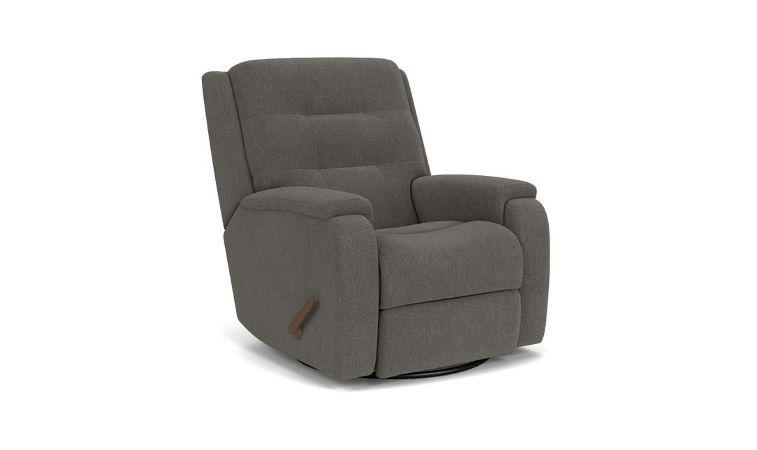 Arlo Swivel Gliding Recliner With USB-A Charging Port