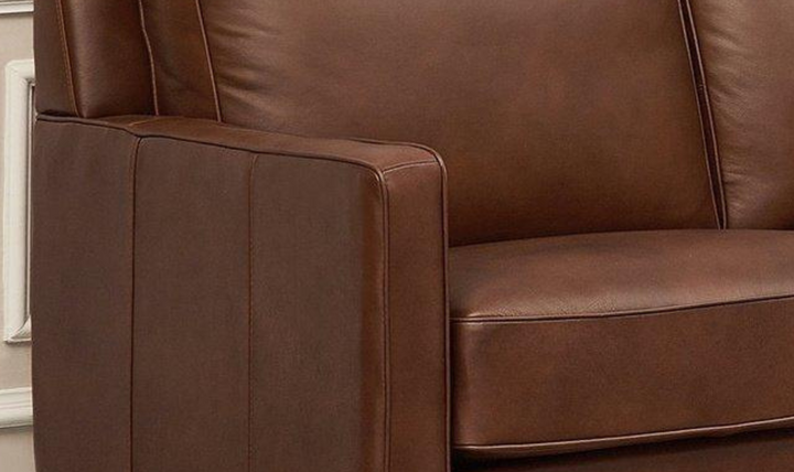 Ashby 2-Seater Loveseat In Pecan Brown-Jennifer Furniture