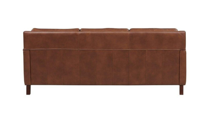 Ashby 3-Seater Leather Sofa In Pecan Brown-Jennifer Furniture