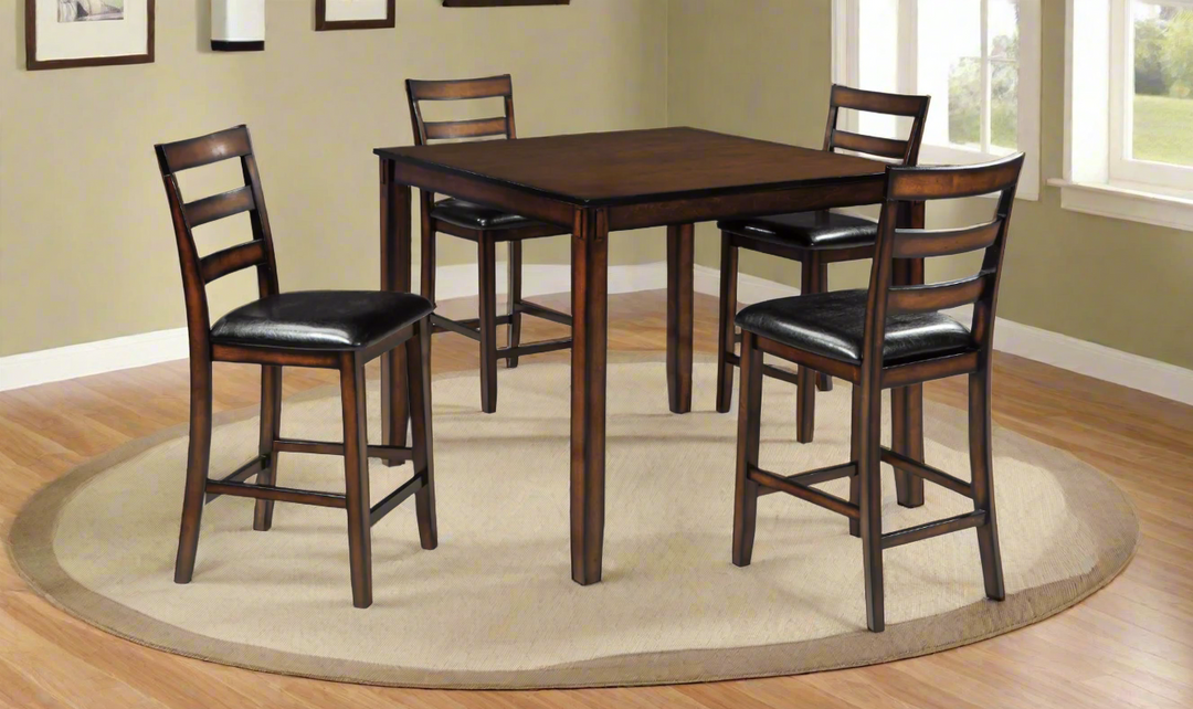 Ashley  Coviar Dining Sets in Brown Finish