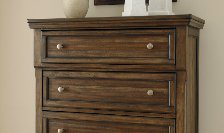 Ashley  Robbinsdale 5 Drawers Wooden Chest-Jennifer Furniture