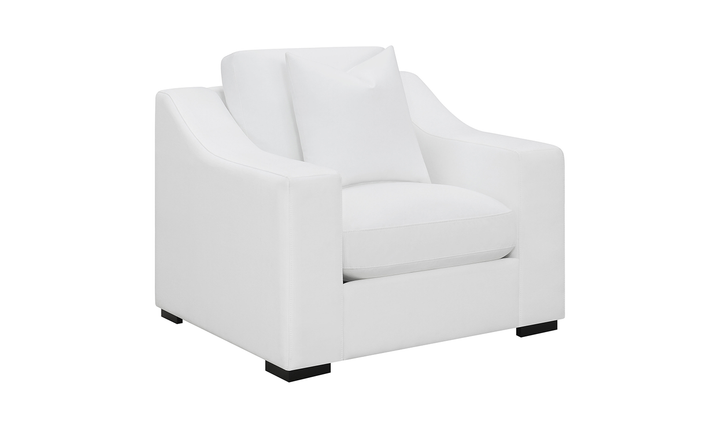 Ashlyn Chair in White-Jennifer Furniture