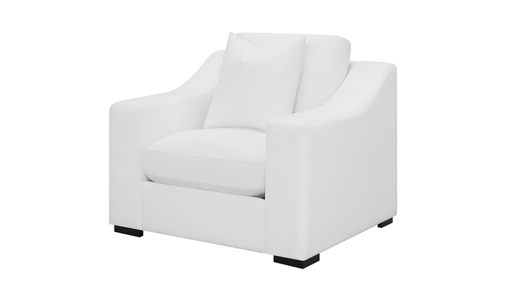 Ashlyn Chair in White-Jennifer Furniture