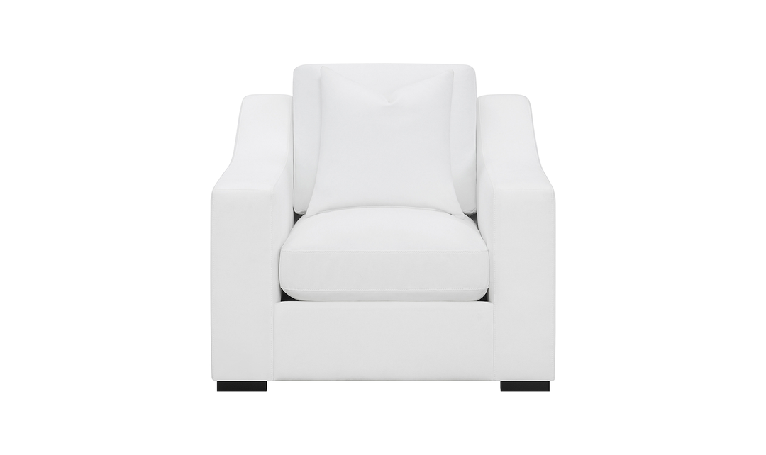 Ashlyn Chair in White-Jennifer Furniture