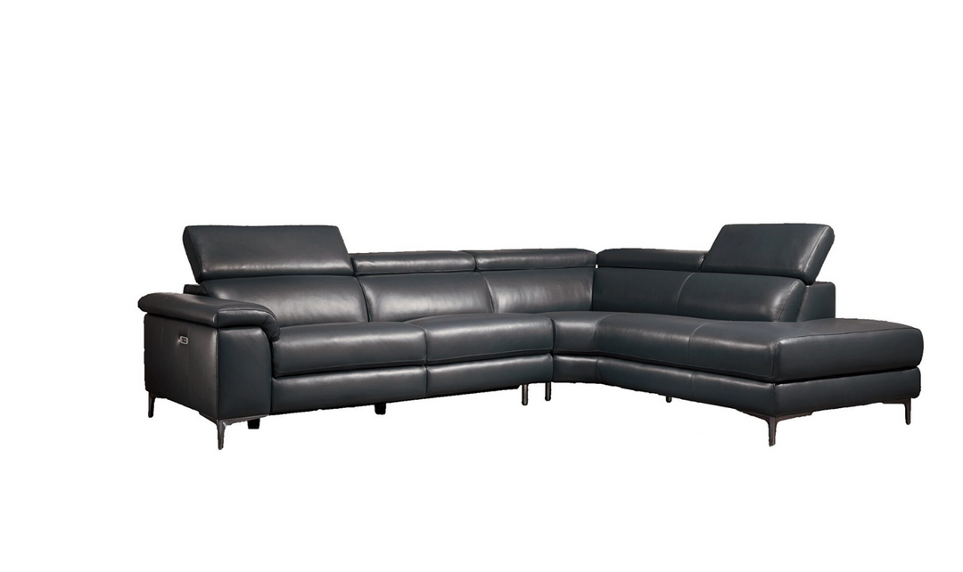 Axel L-Shape Leather Sectional with Recliner-jennifer furniture