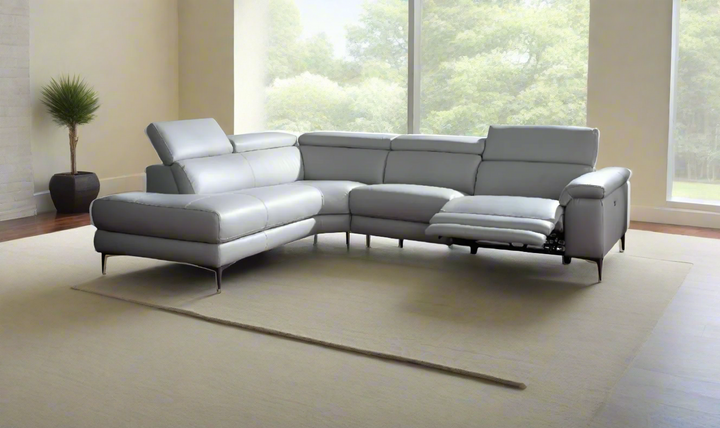 Axel L-Shape Leather Sectional with Recliner-jennifer furniture